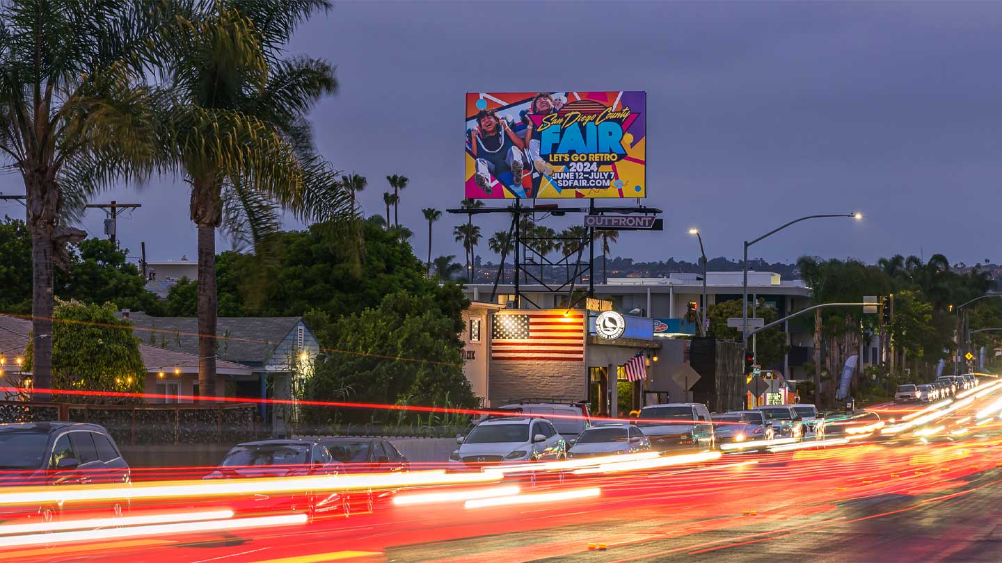 out of home billboard advertising san diego county fair