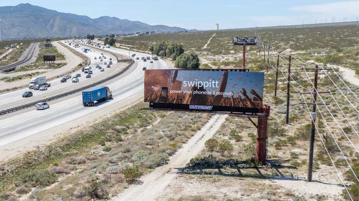 swippitt billboard out of home advertising