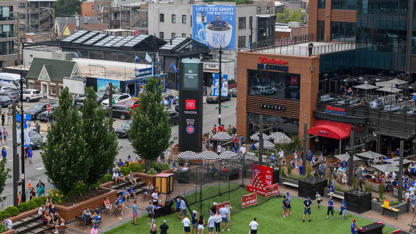 out of home advertising steel blue billboard coffee