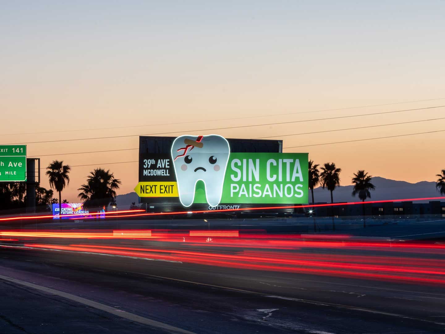 out of home advertising phoenix arizona health and medical billboard