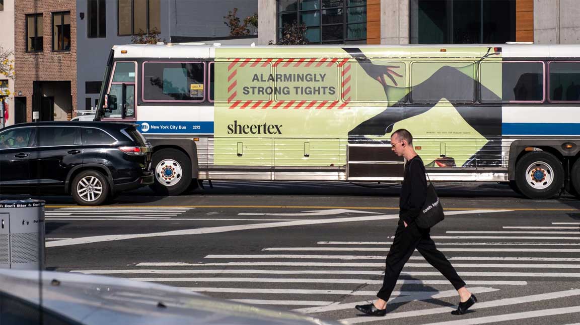out of home transit bus advertising sheertex