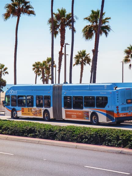 bus transit out of home advertising for mcdonalds