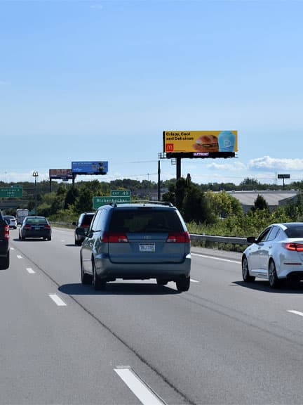 mcdonalds digital billboard out of home advertising in columbus ohio