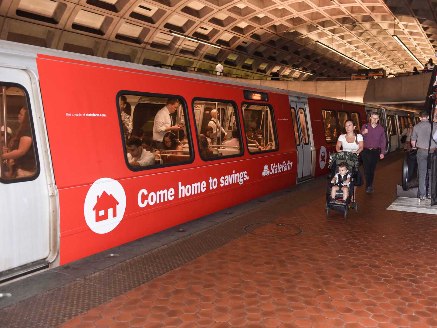 out of home transit advertising washington dc