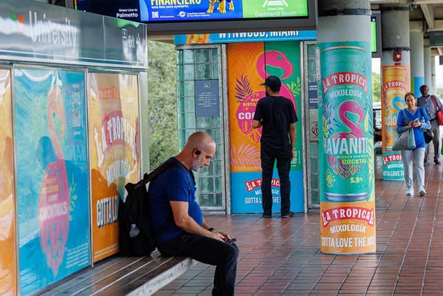 La Tropical Station Domination in Miami at University Station