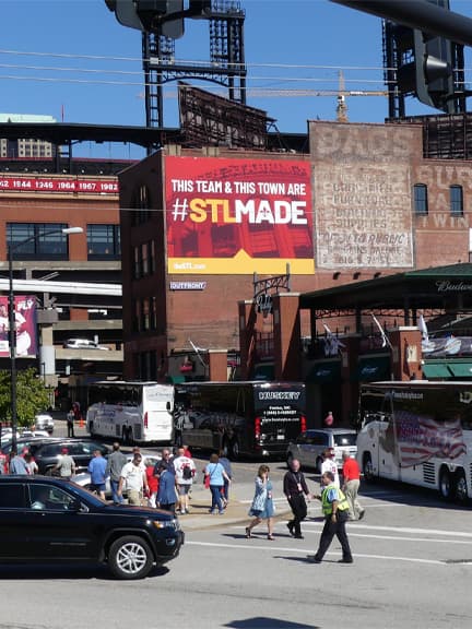 stl made wall out of home advertising in st louis