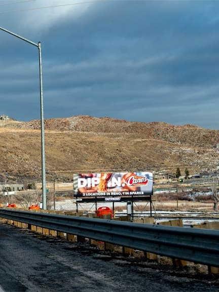 reno raising canes bulletins out of home advertising