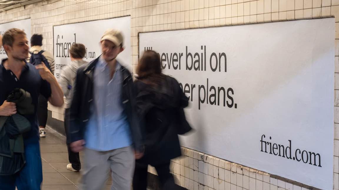 friend ai out of home advertising transit new york city