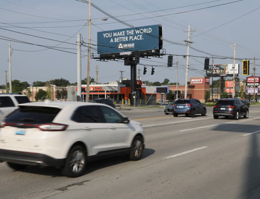 sam aguiar injury lawyer out of home advertising