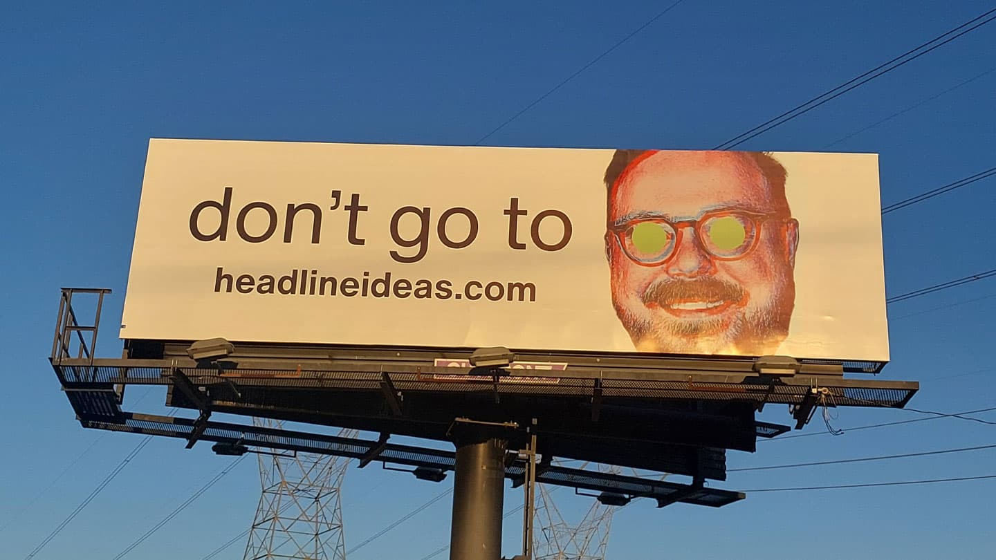 headline agency bulletin out of home advertising in palm springs