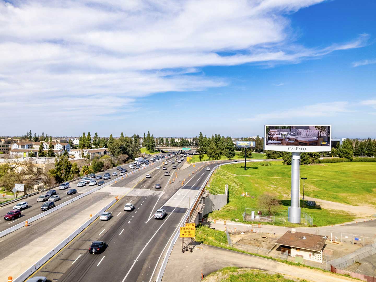 out of home billboard advertising sacramento ikea