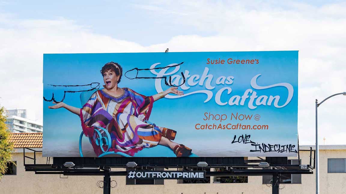 out of home billboard advertising curb your enthusiasm hbo max