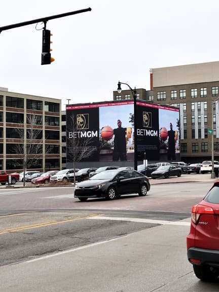 out of home advertising bet mgm
