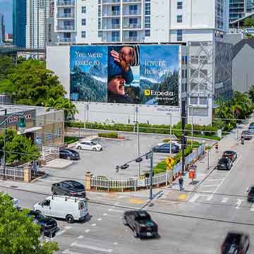out of home billboard wall advertising miami