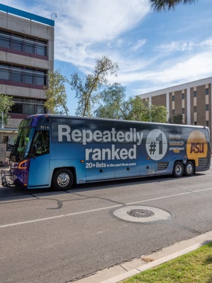out of home bus advertising asu phoenix