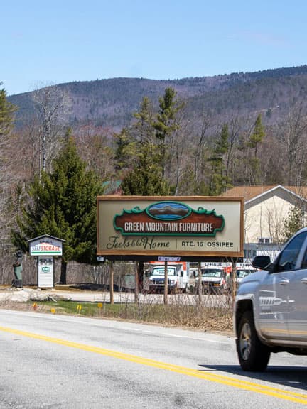 billboard out of home advertising in new hampshire for great mountain furniture